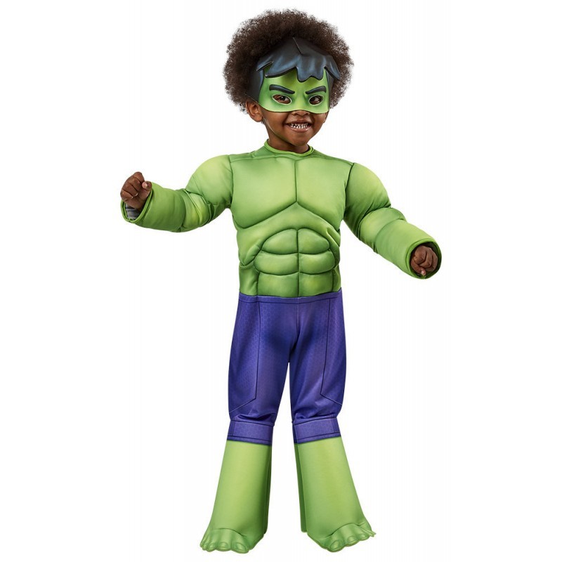 VESTITO HULK PER BAMBINI SPIDEY AMAZING 702737 XS RUBIES